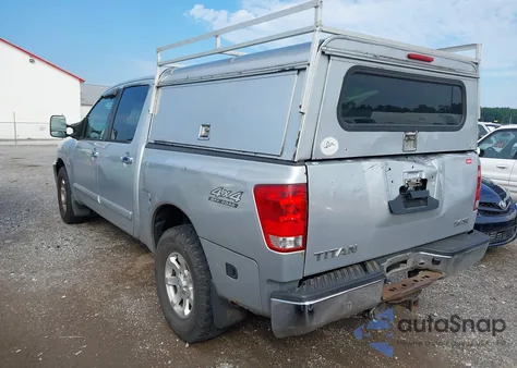 2004 Nissan Titan Se из США, поврежденный, VIN 1N6AA07B44N590802